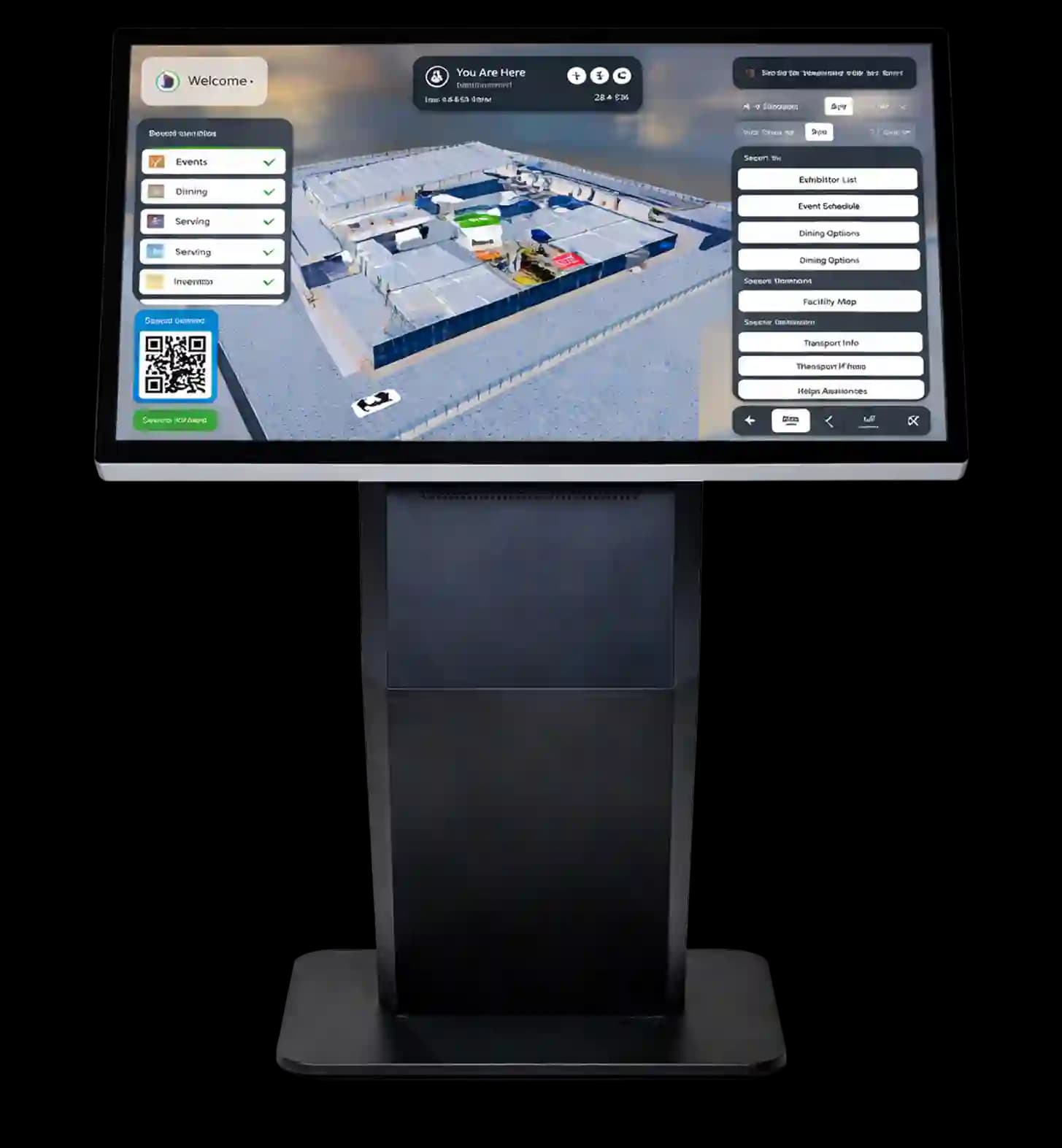Way finding kiosk - 32 inch