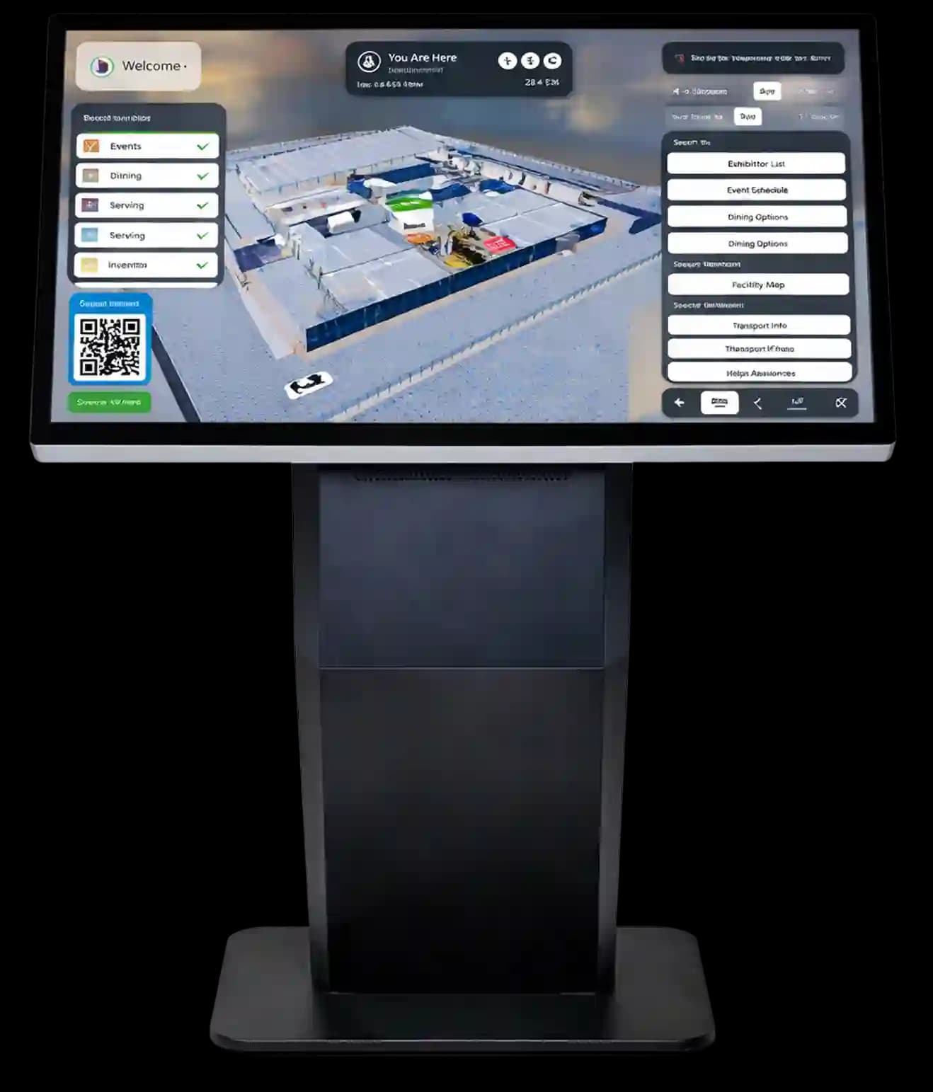 Wayfinding & Interactive Digital Signage Kiosks in Coimbatore