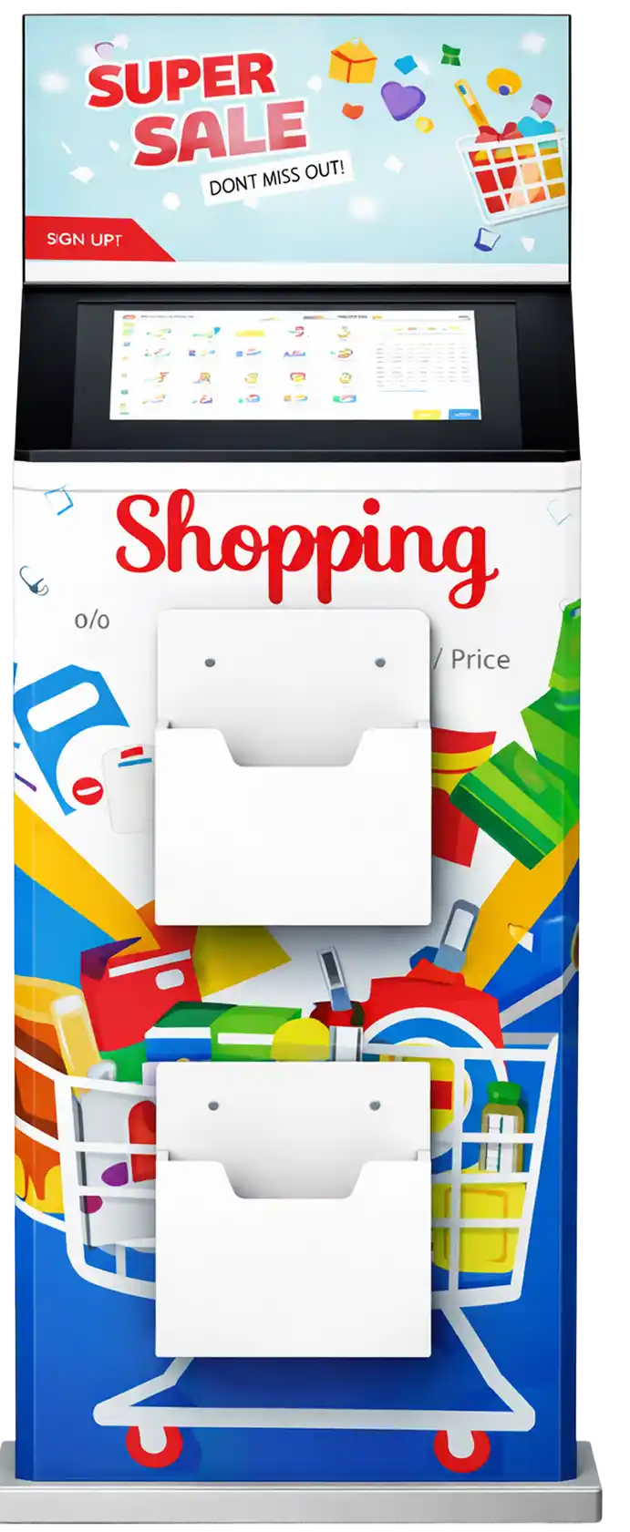 Bespoke touch screen kiosk manufactured in Coimbatore for any industry