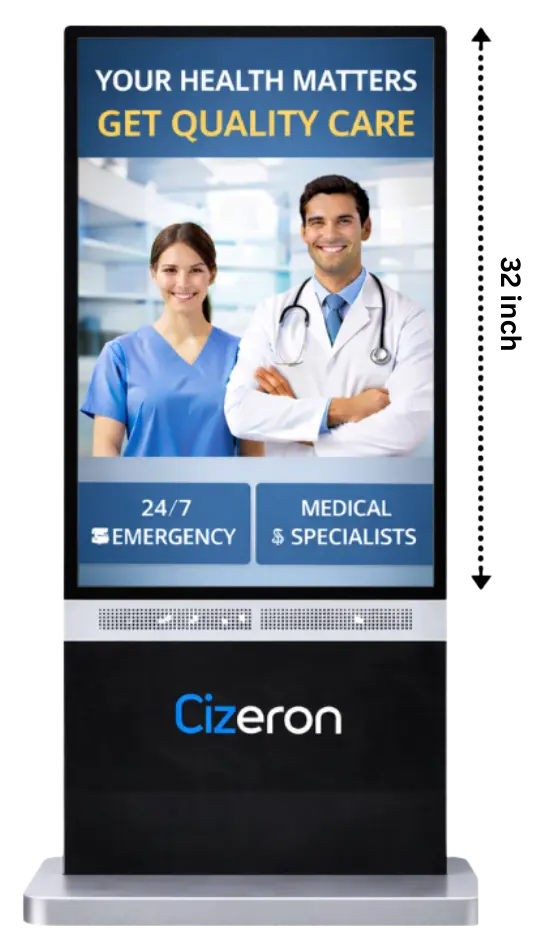 Digital signage software displays web pages & directions in public spaces, museums, & retail stores.