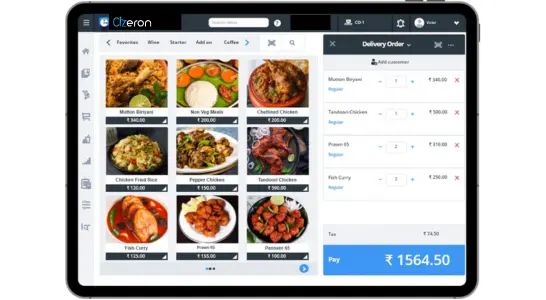 Top billing software provides for various applications to order food and billing in restaurants